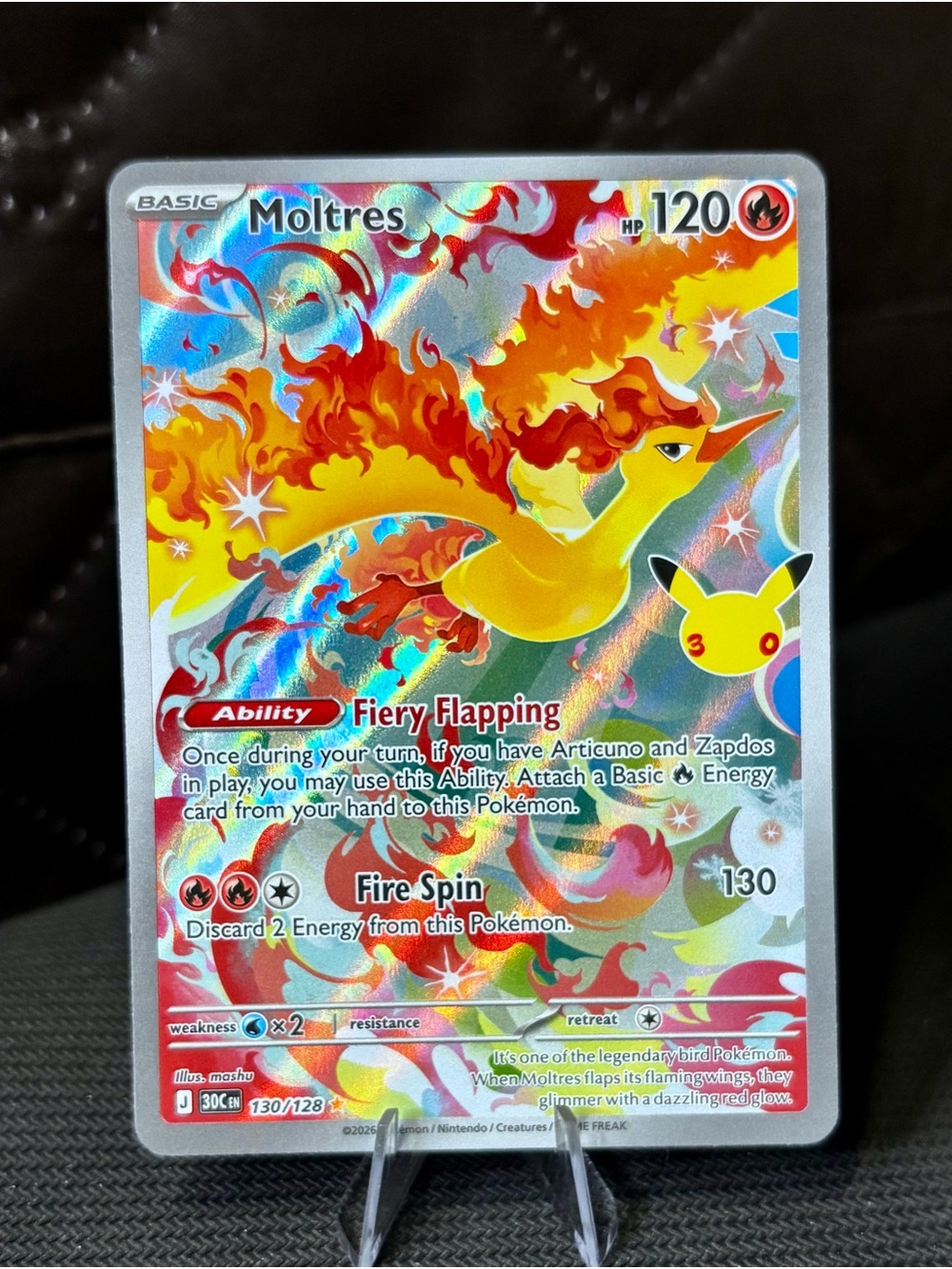 Moltres IR 30th anniversary